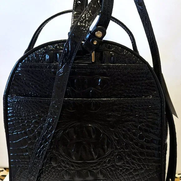Brahmin - Chelcy Black Melbourne Backpack - Picture 2 of 7